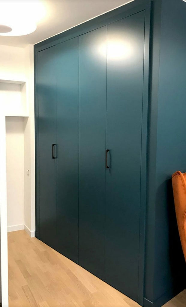 Двери гармошка для распашного шкафа Тараз