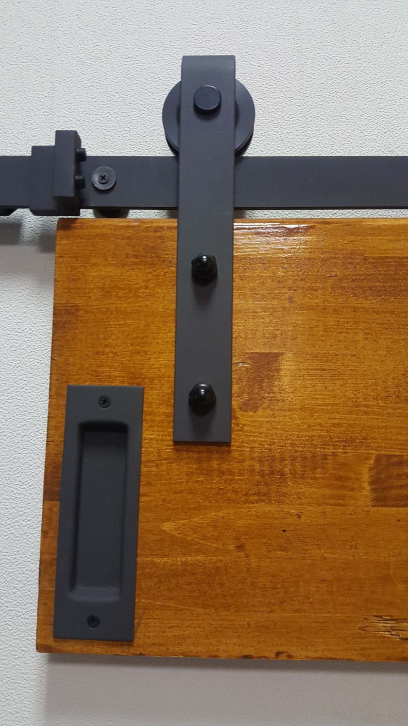 Механизм открытого типа для двери в стиле ЛОФТ Тараз