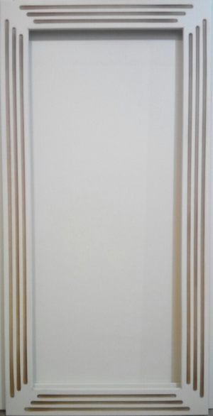 Рамочный фасад с фрезеровкой 2 категории сложности Тараз